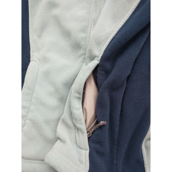 The North Face Khumbu Fleece Jacket Size Medium Blue Full Zip Womens - Picture 3 of 8